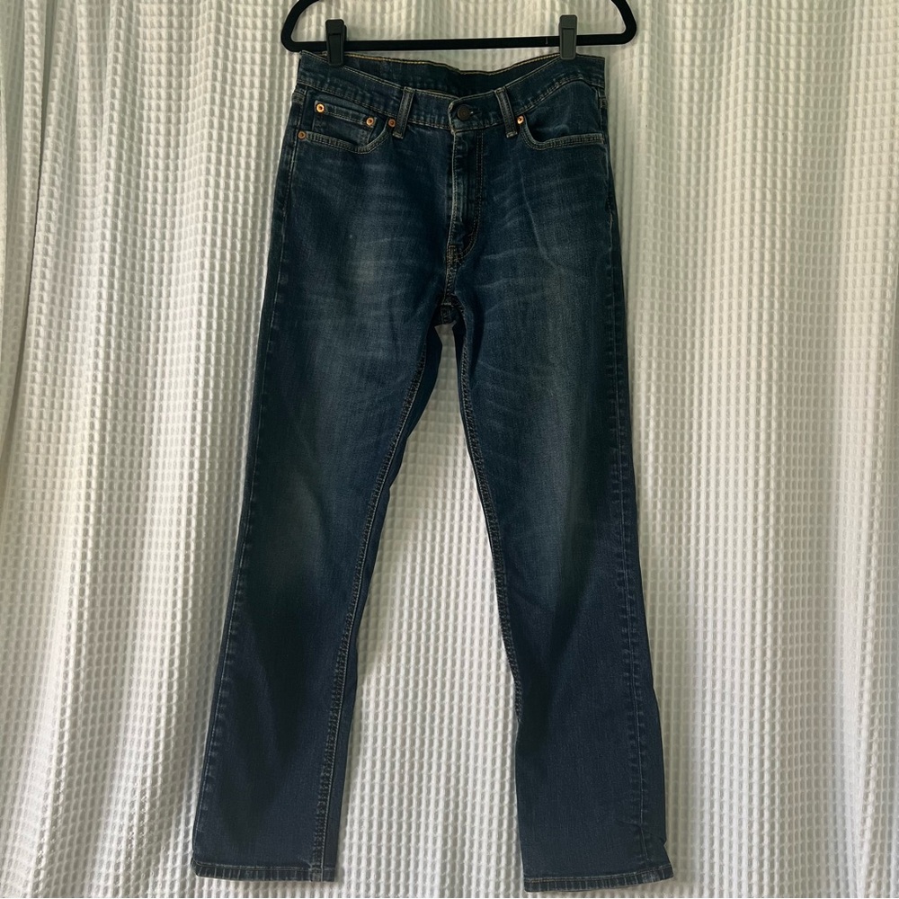Levi’s classic Men's Dark Blue Straight-Leg Jeans